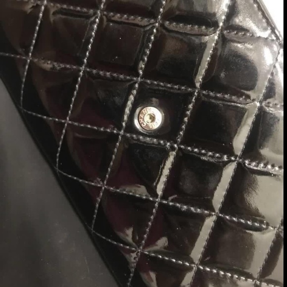 Authentic Chanel Patent Wallet & Clutch - Picture 7 of 9